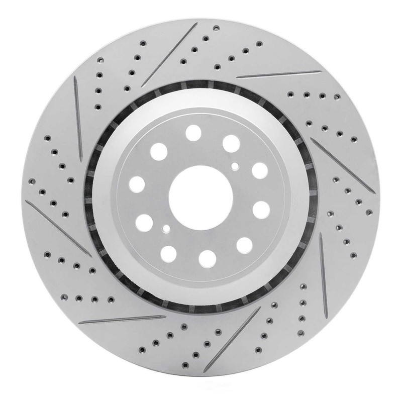 DFC Geoperformance Rotor – Drilled & Slotted fits 2007-2017 Lexus LS460 LS600h