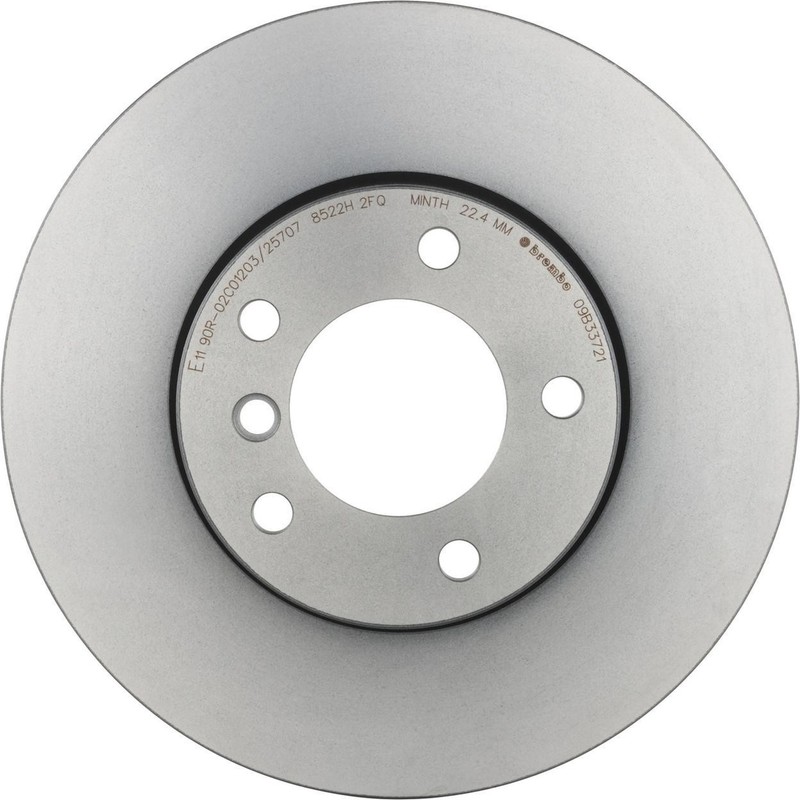 Disc Brake Rotor Front 09.B337.21-BT Fits 2014-2017 BMW 328d xDrive