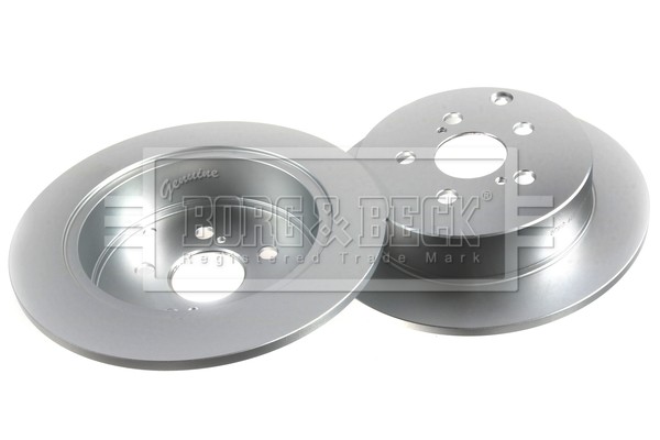 2x Brake Discs Pair Solid fits TOYOTA CELICA 1.8 Rear 99 to 05 269mm Set B&B New gallery