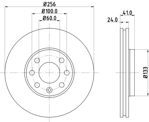MINTEX Front BRAKE DISCS + PADS SET for OPEL ASTRA Est 1.7 DTI 16V 2000-2004 gallery
