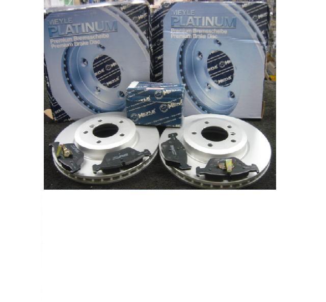 BMW Z3 E36 3.0 Z4 E85 2.5si 3.0 BRAKE DISC MEYLE PLATINUM BRAKE PADS FRONT