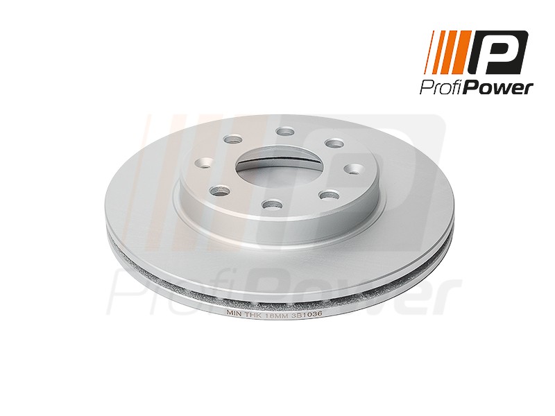 ProfiPower 3B1036 brake disc for Chevrolet, Daewoo