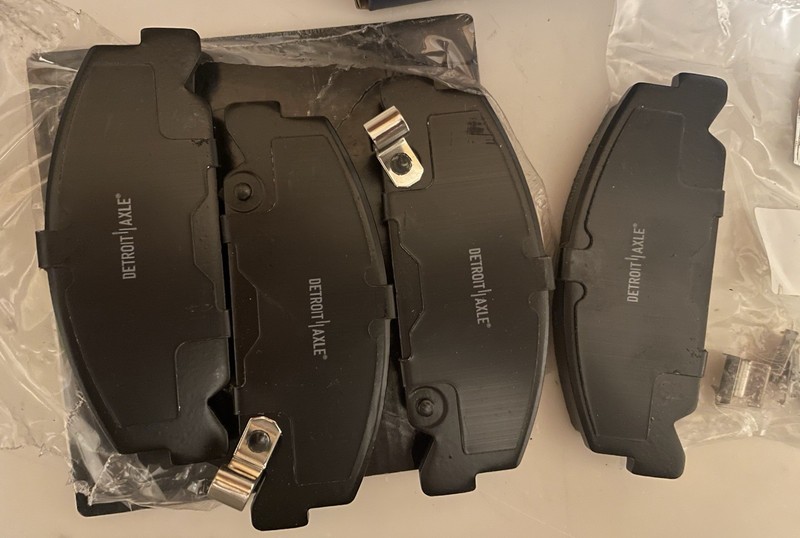 Front Ceramic Brake Pads and Front Rotors Set for 90s Honda Civic, Del sol, CRX gallery