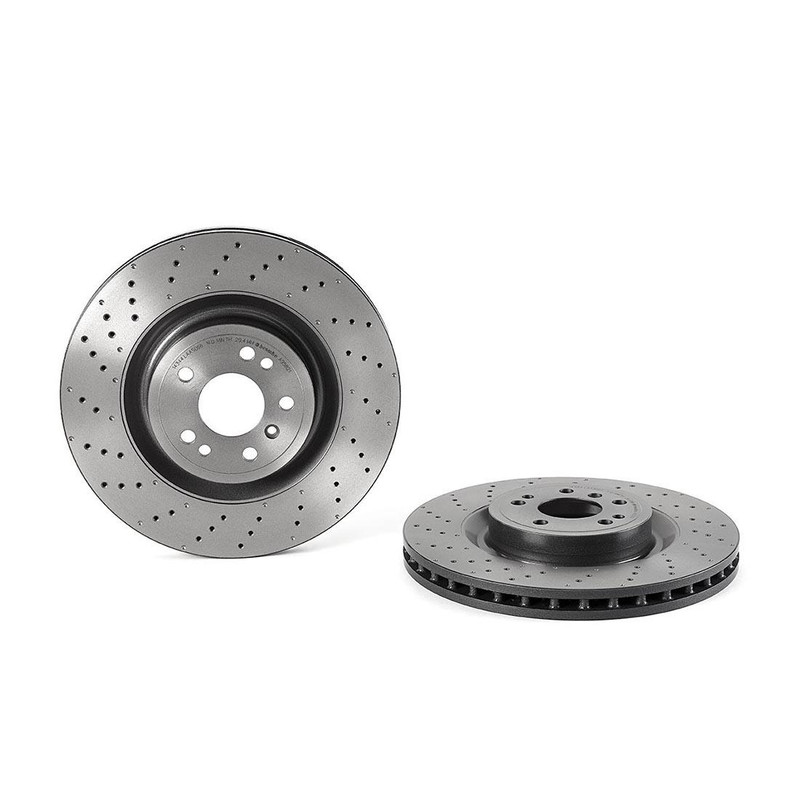 Brembo for 2015 Mercedes-Benz ML250 Front Coated Brake Rotors gallery