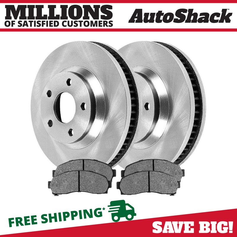 Front Brake Rotors & Pads for Chevy Equinox Pontiac Torrent 2002-2007 Saturn Vue