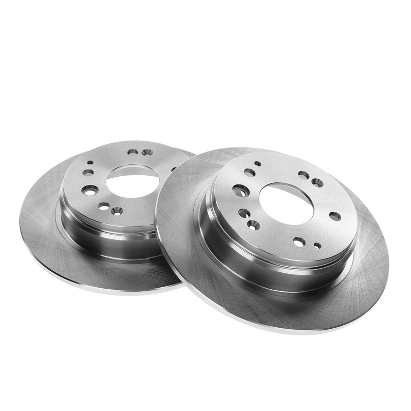 Disc Brake Rotor & Ceramic Brake Pad for Acura TL 04-08 Honda Element 04-11 Rear gallery