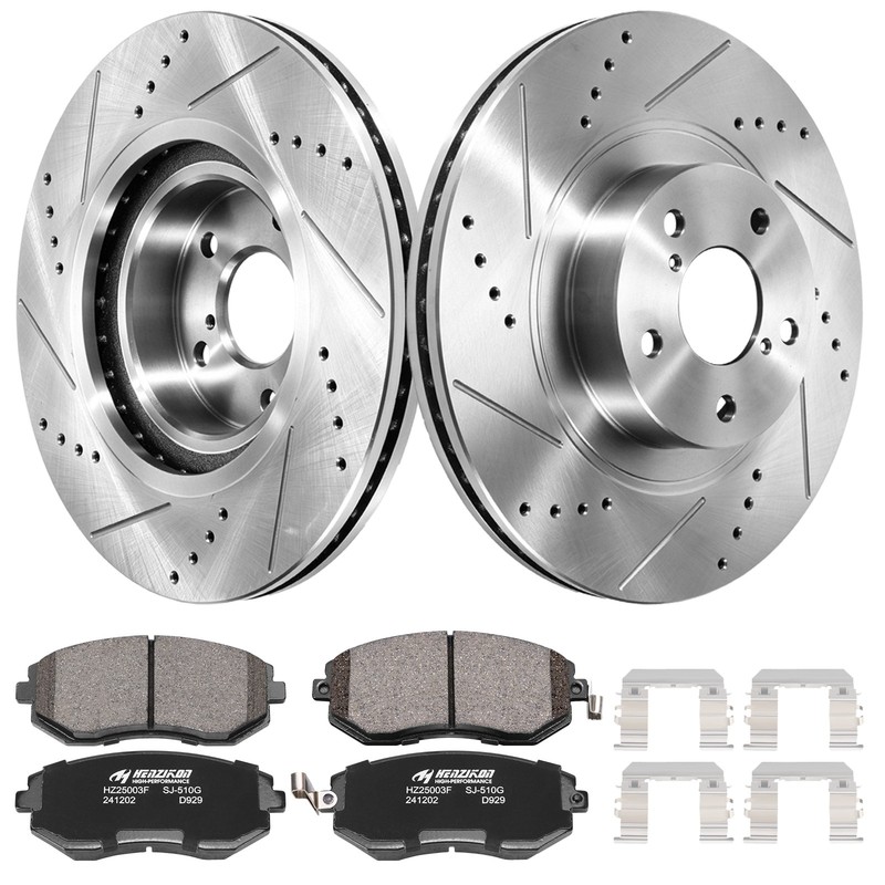 Front Brake Disc Rotors Brake Pads for Subaru Legacy Forester Impreza Outback
