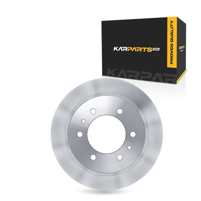 For Hummer H3T 2009 2010 Disc Brake Rotor | Rear | Cast Iron | Solid 6 Lug Holes