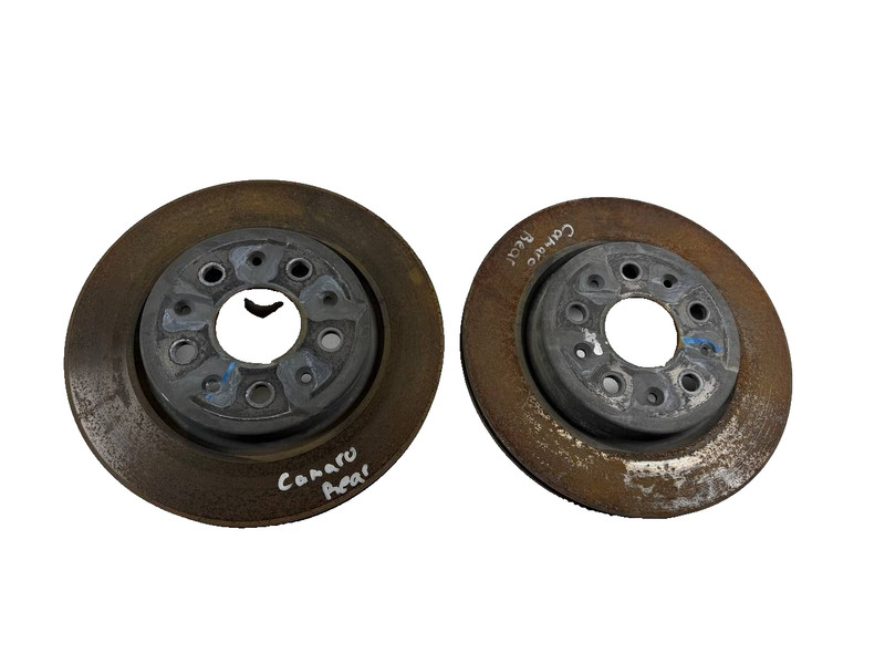 16-21 CHEVROLET CAMARO ZL1 GENUINE FACTORY REAR ROTOR SET RIGHT & Left Rear OEM