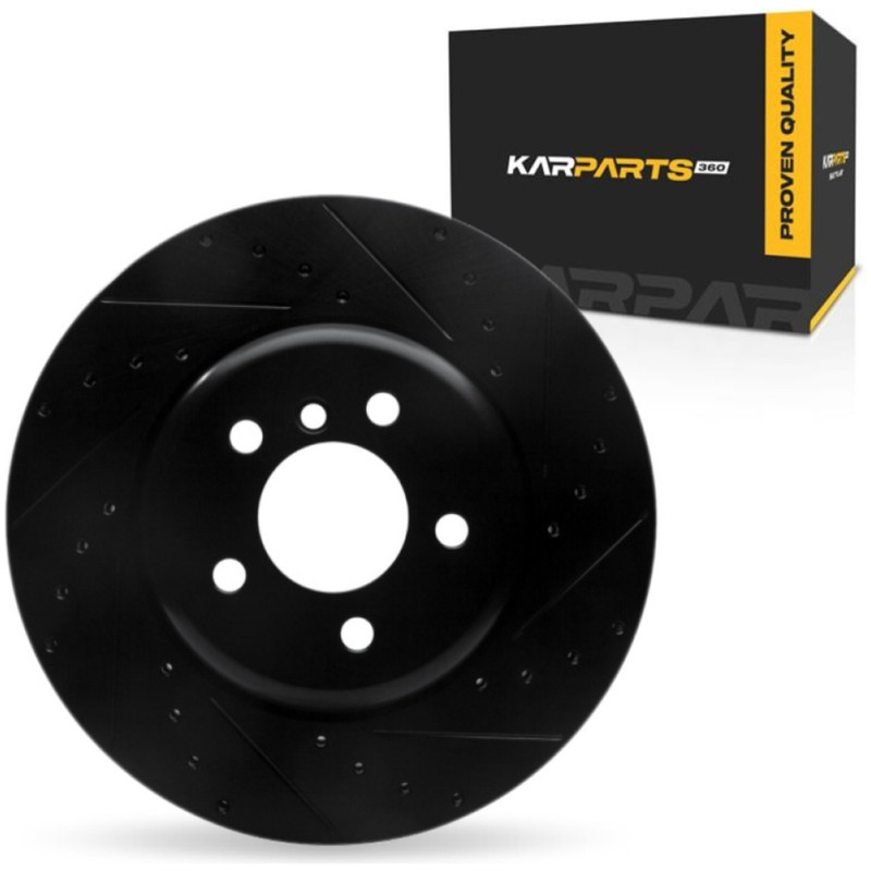 For BMW ActiveHybrid 5 2012-2016 Brake Rotor | 348mm / 13.70in. Outside Diameter