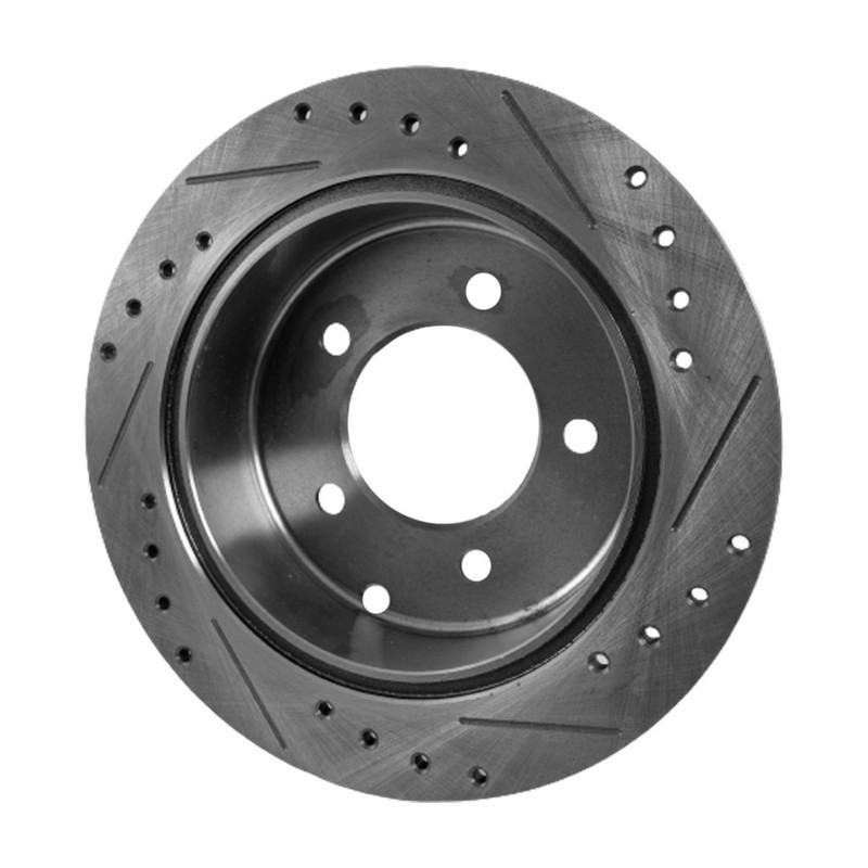 For 2004-2013 Mazda 3 Brake Discs Driver and Passenger Side Pair Rear | Natural gallery