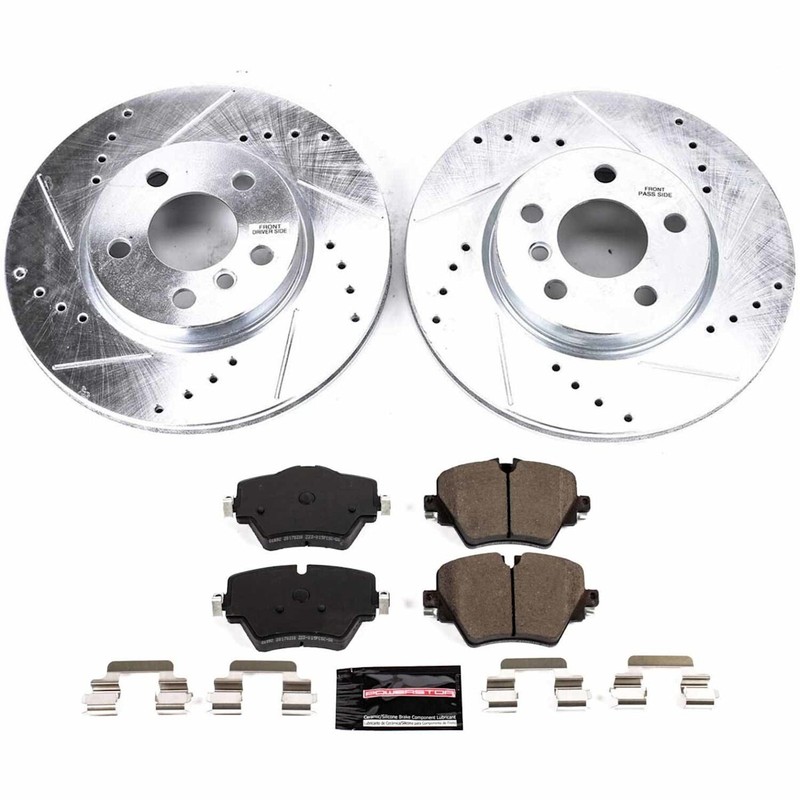 K8355 Powerstop Brake Disc and Pad Kits 4-Wheel Set Front & Rear for Mini 2019 gallery