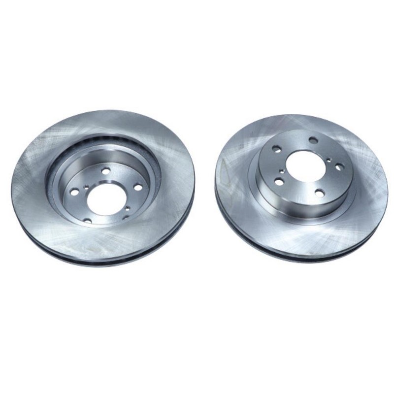 MAXGEAR 2x Bremsscheibe vorne Ø260 mm belüftet für Subaru Legacy III Station