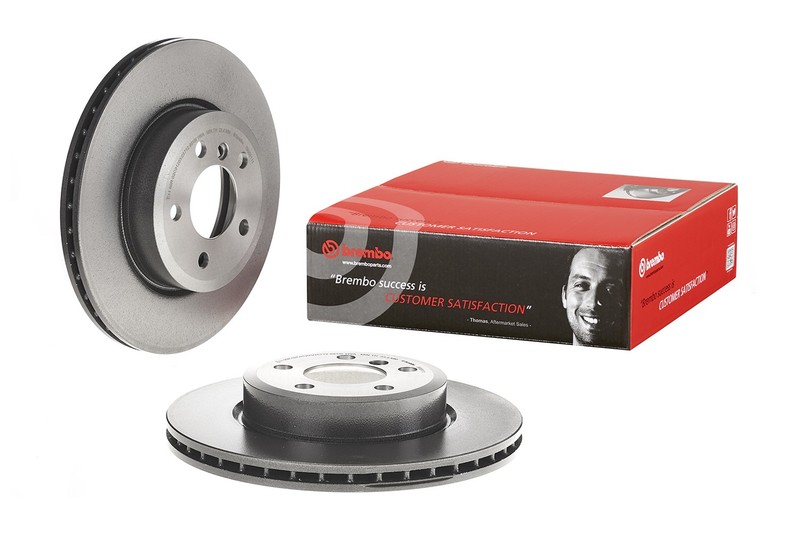 Brembo Front Left or Right Vented Coated 325mm Disc Brake Rotor For BMW E83 X3
