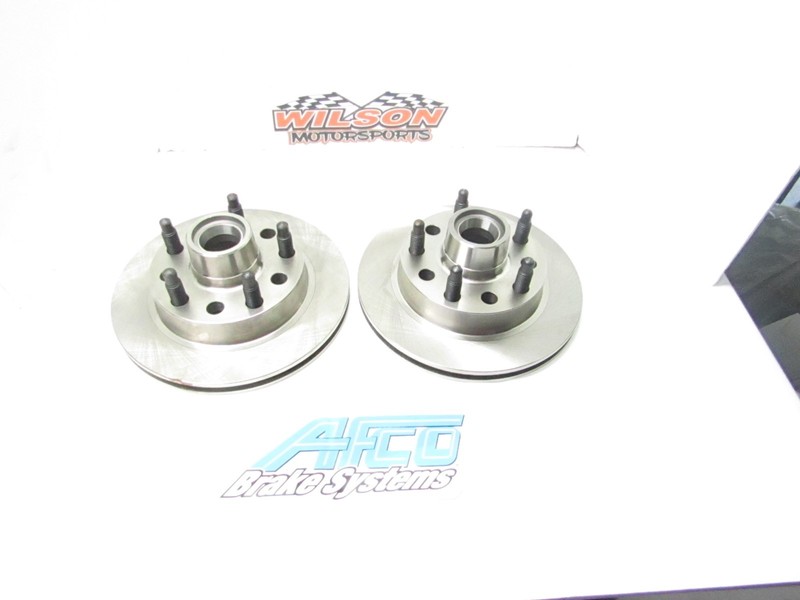 2 NEW Afco Racing Products Hybrid Brake Rotors Pinto IMCA UMP 8950-6505