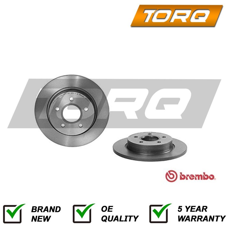 Brake Discs Rear Torq Fits Ford Focus 2010-2020 + Other Models gallery