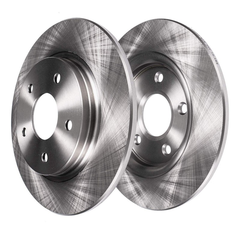 Rear Disc Brake Rotors + Ceramic Brake Pads for Hyundai Sonata Tucson Kia Optima gallery