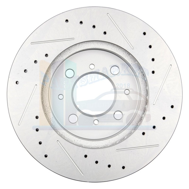 2X Front and 2X Rear Discs Brake Rotors For 1990-2001 Acura Integra Drill Slot gallery