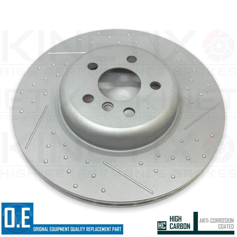 FOR BMW 530i G30 M SPORT DIMPLED GROOVED FRONT REAR BRAKE DISCS MINTEX PADS gallery