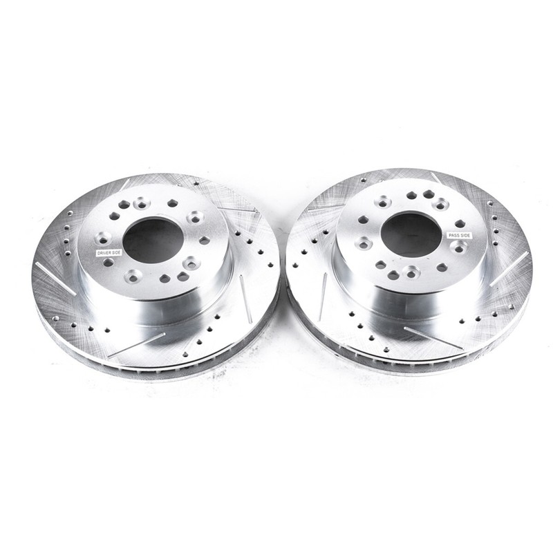 AR8207XPR Powerstop Brake Discs 2-Wheel Set Front or Rear for Chevy Corvette