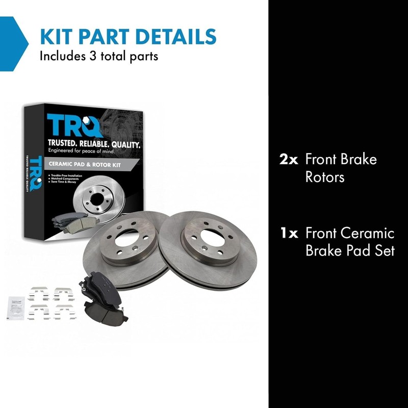 Vehicle-Specific Brake Pad & Rotor Set - Ceramic Excellence for 2012-2017 Models gallery