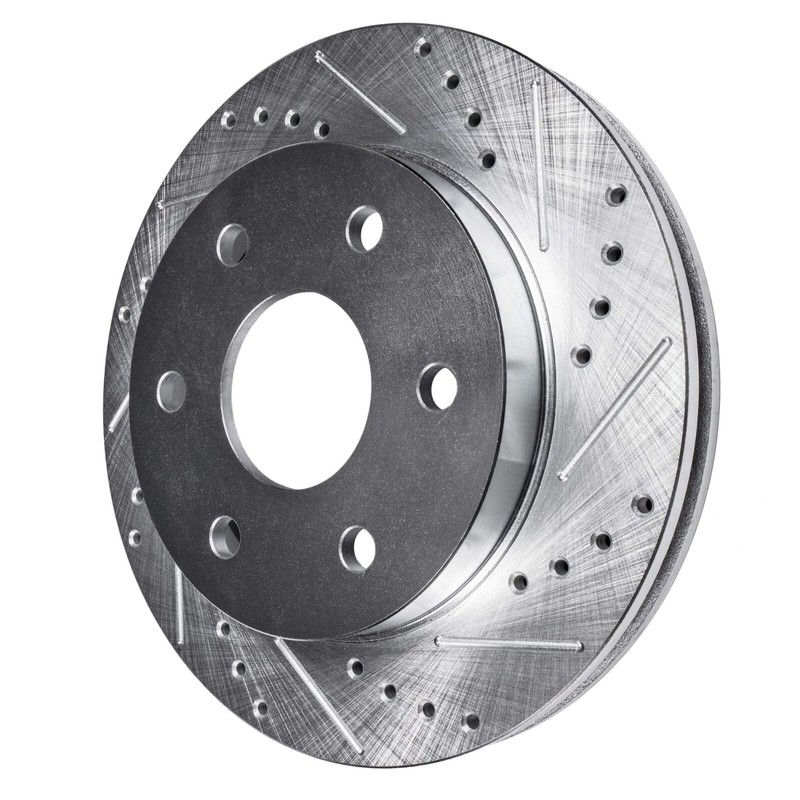 Front Drilled & Slotted Brake Rotors + Brake Pads Kit for Toyota Tundra Sequoia gallery