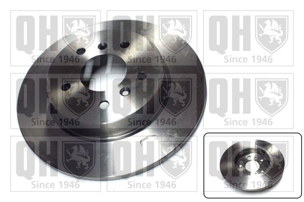 2x Brake Discs Pair Solid fits NISSAN QASHQAI J11 1.5D Rear 2013 on 290mm Set QH gallery