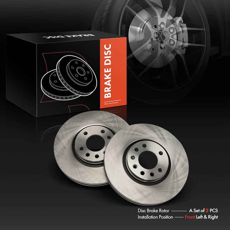 2Pcs Front Left & Right Disc Brake Rotors for Saab 9-3 9-5 Chevy Saturn Astra gallery