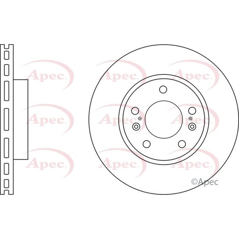 Apec Front Brake Disc DSK3080 – OE High Quality Precision Engineered Part