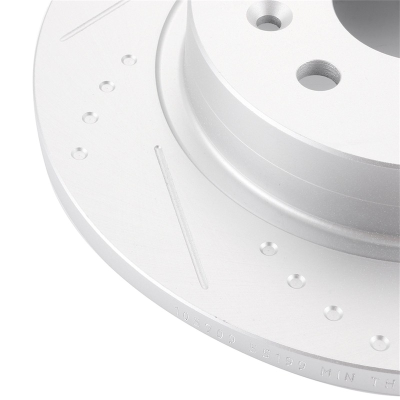 Front Rear Slotted Brake Rotors Discs For 2011 2012-2018 Chevrolet Cruze Sonic gallery