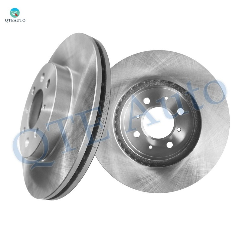 Front 262mm Brake Disc Rotors For 2010-2014 Honda Insight 4 Stud Wheel