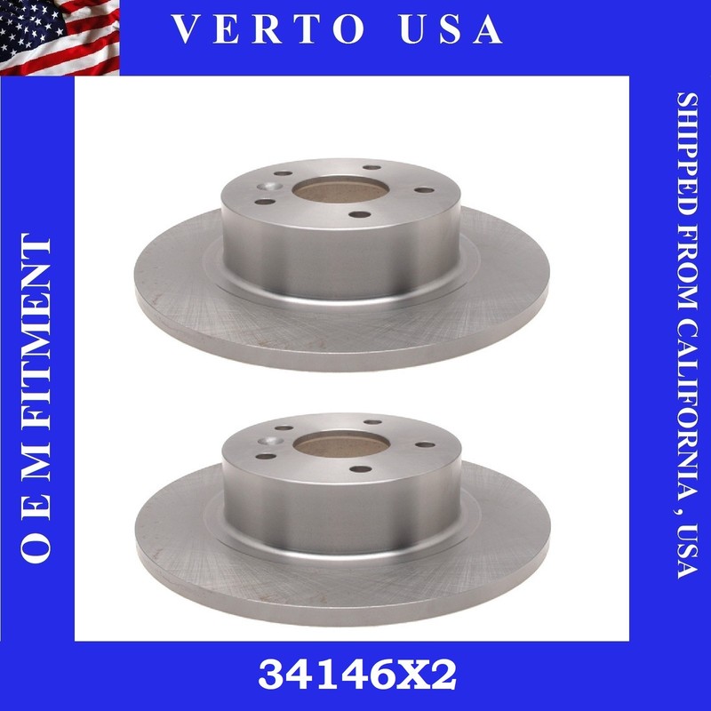 Rear Brake Rotors For Land Rover Range Rover 1996 1997 1998 1999 2000 2001 2002