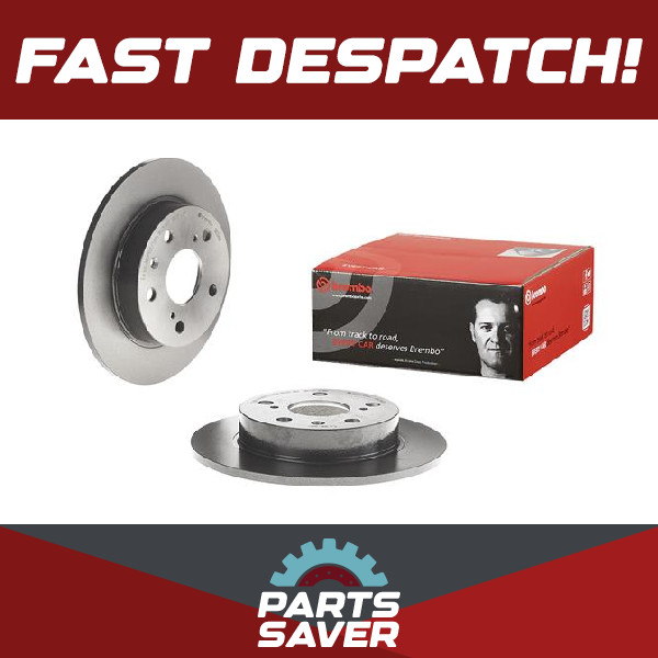 2x Brake Discs Pair Solid fits SUZUKI SWIFT Mk3 1.6 Rear 2012 on M16A 259mm Set