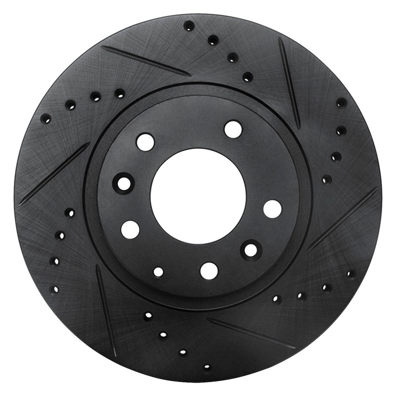 For Mazda MX-5 Miata 06-15 Brake Rotor DFC Premium Drilled & Slotted Front