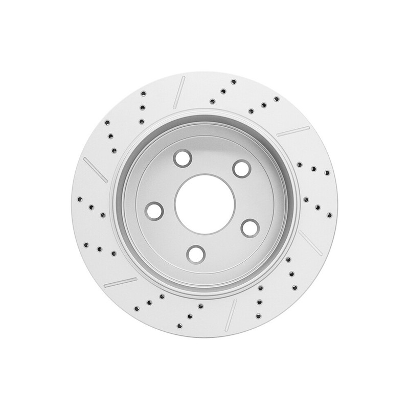 Rear Disc Brake Rotors+Ceramic Pads for 2007-2017 Jeep Wrangler 2018 Wrangler JK gallery