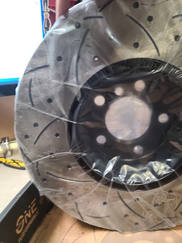DS One Performance DS1-DS8168 Rotor Drilled And Slotted gallery
