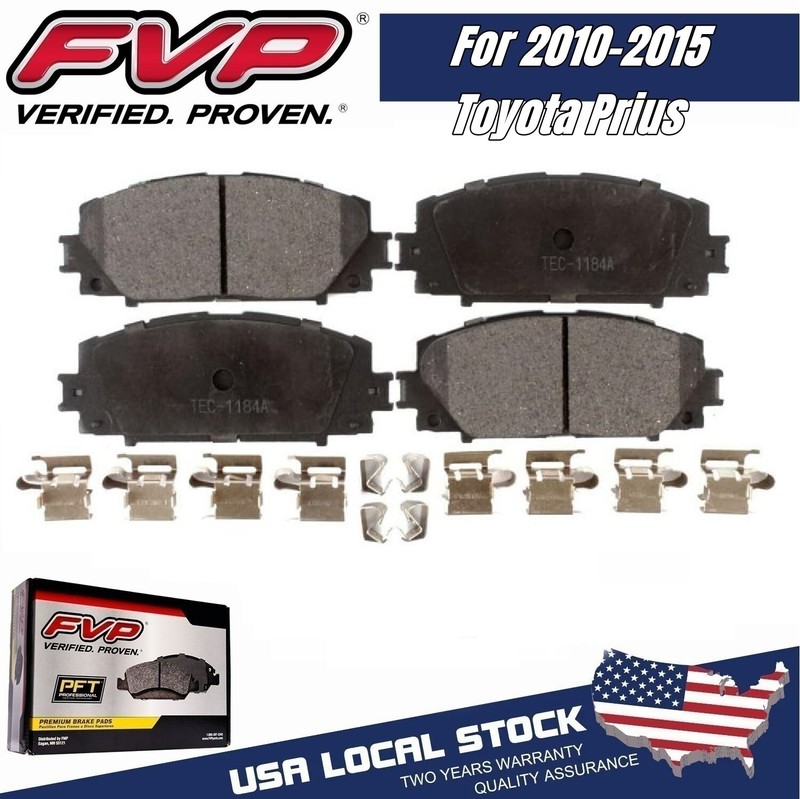 For 2010-2015 Toyota Prius Front FVP Oem Brake Pads 04465-47070