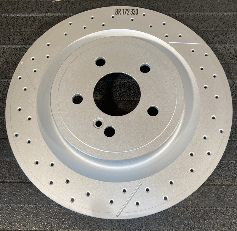 Mercedes-Benz Rear Brake Disc – 172-423-01-12 – For MBZ SLK55 AMG & More