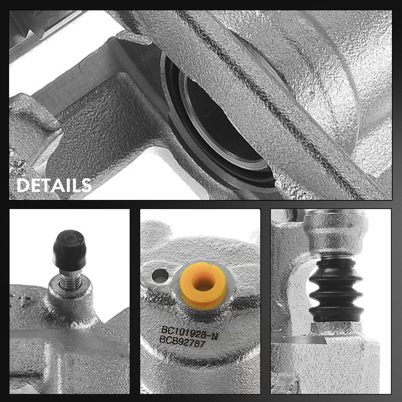 Drilled Rotors & Brake Pad + Brake Caliper for INFINITI FX35 FX45 Front & Rear gallery