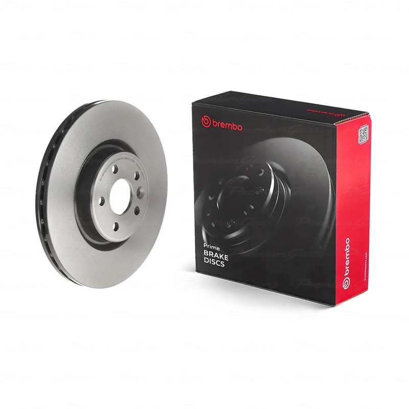 Front+Rear Brembo UV Coated Disc Rotors+NAO Brake Pads for Volvo S60 134 10-18 gallery