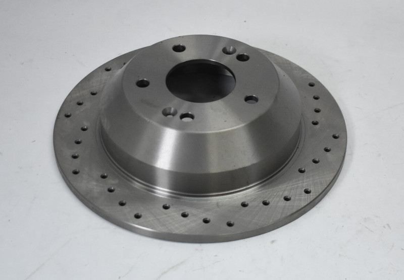 Rear Drilled Brake Rotor CNZ0329 31553 980783 Left Side For Hyundai Kia