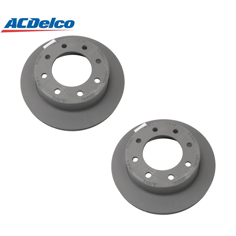 ACDelco 177-0928 Rear Disc Brake Rotor for 2009 Chevy Express 3500 (2-Pack)