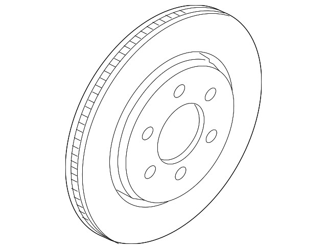 Genuine Ford Disc Brake Rotor ML1Z-1125-D gallery