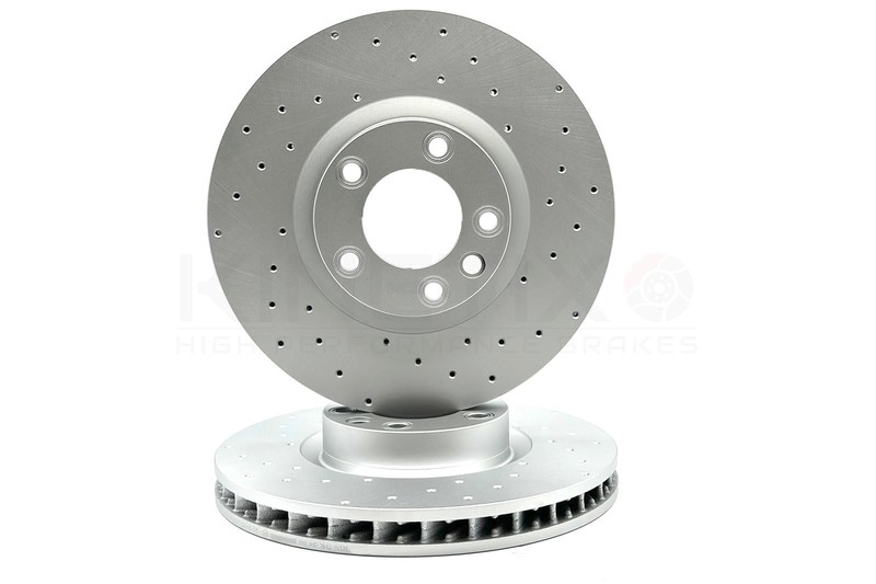 FRONT REAR BRAKE DISCS PADS BRAKE SHOES FOR PORSCHE CAYENNE 4.2 S V8 DIESEL gallery