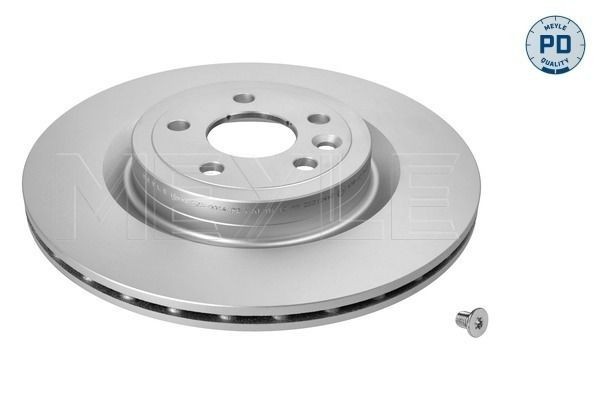 2X Meyle 18-83 523 0014/PD Rear Brake Disc 325mm Vented Fits Jaguar Land Rover
