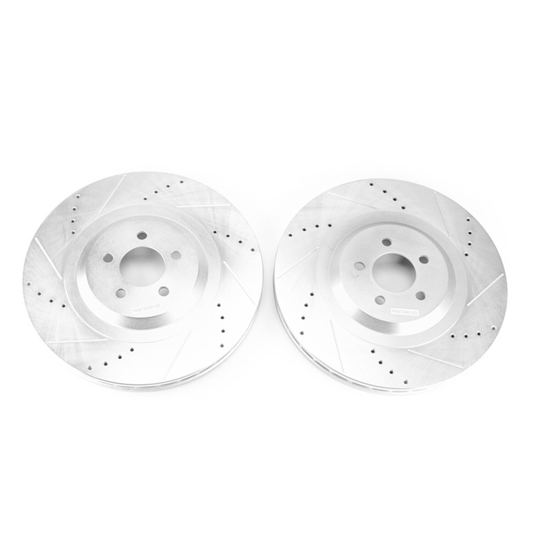 AR86002XPR Powerstop 2-Wheel Set Brake Discs Front for Dodge Charger Challenger