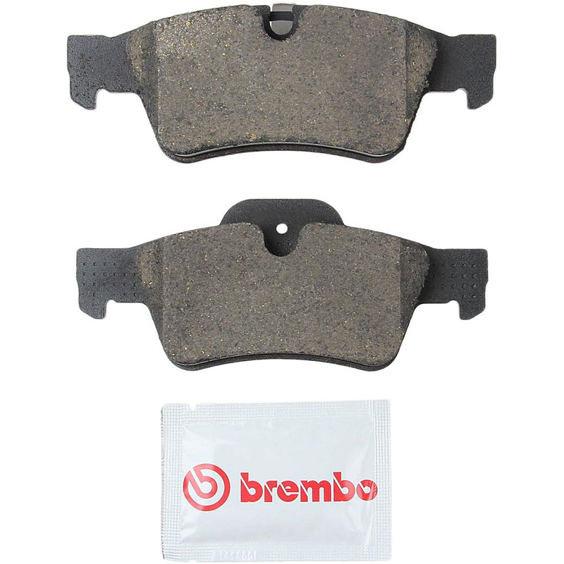 Brembo Rear Brake Kit Ceramic Pads Disc Rotors UV Coated For MB X164 W164 W251 gallery