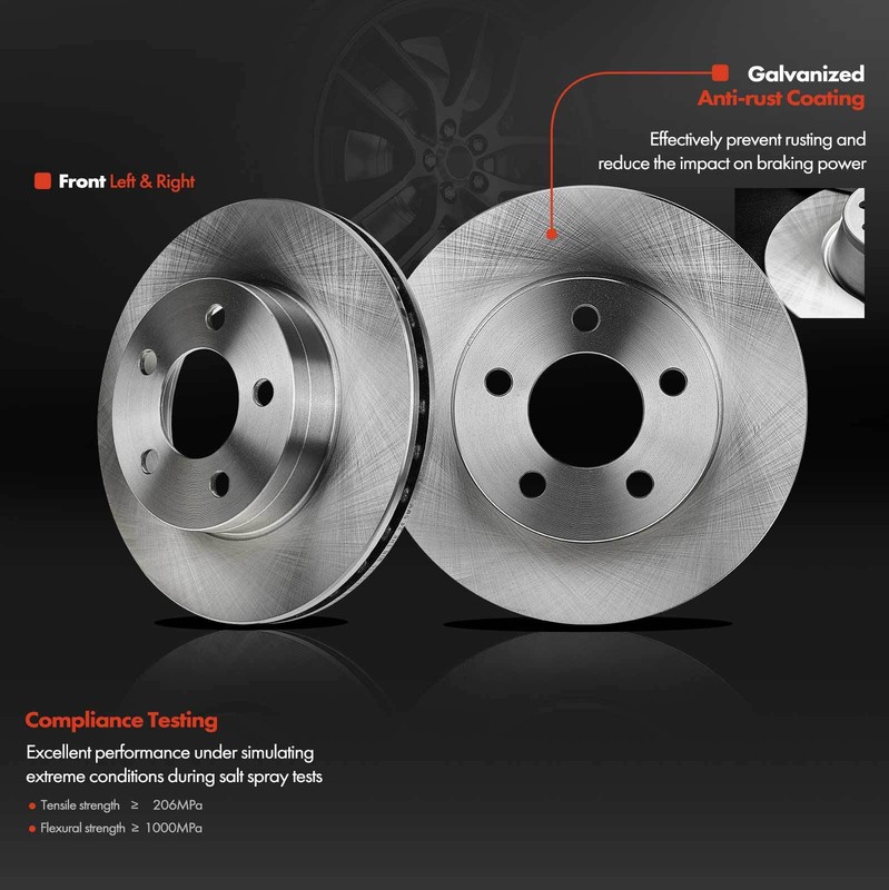 2x Disc Brake Rotor for Ford Explorer 95-01 Ranger 98-02 Mazda Mercury 4WD Front gallery