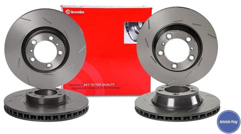 Brembo Brake Disc Set Front & Rear Porsche Panamera E-Hybrid 4S GTS 970