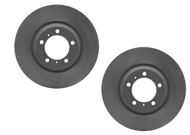 350MM Front Brake Rotors & EPS Brake Pads Fits Porsche Cayenne Base 2019-2020 gallery